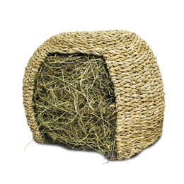 JR Farm Gras-Iglu Häuschen für Kaninchen aus Naturheugras Größe L 470 g - 470 g – Bild 1 von 3