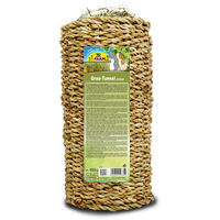 Produktbild von JR Farm Gras-Tunnel Heu Ergänzungsfuttermittel für Nager wie Meerschweinchen Ratten und Degus mittel 450g - 450 g