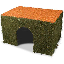 JR Farm Heu-Haus Karotte Kleintierfutter für Kaninchen 600 g - 600 g – Bild 1 von 13