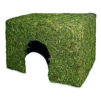 Produktbild von JR Farm Heu-Haus mittel Kleintierhaus aus Heu für Degus und Ratten 380 g - 300 g