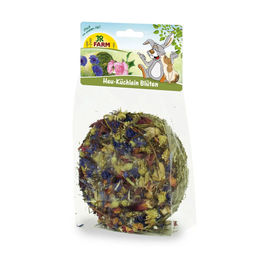 JR Farm Heu-Küchlein Blüten mit getrockneten Kräutern für Kaninchen 75 g - 75 g – Bild 1 von 7