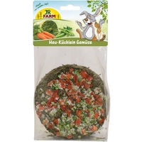 Produktbild von JR Farm Heu-Küchlein Gemüse für Kaninchen, Degus, Chinchillas und Meerschweinchen 5x75g