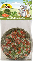 JR Farm Heu-Küchlein Gemüse Kleintiersnack mit getrockneten Kräutern 75g - 5 x 75 g – Bild 1 von 4