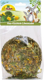 Produktbild von JR Farm Heu-Küchlein Löwenzahn mit getrockneten Kräutern für Degus 75g