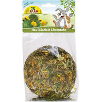 Produktbild von JR Farm Heu-Küchlein Löwenzahn mit getrockneten Kräutern für Degus 75g