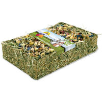 Produktbild von JR Farm Heu-Schale mit Blüten und getrockneten Kräutern für Kaninchen 100g