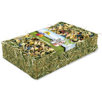 Produktbild von JR Farm Heu-Schale mit Blüten und getrockneten Kräutern für Kaninchen und Hamster 4x100g