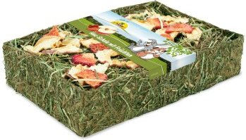 JR Farm Heu-Schale mit Früchten für Kaninchen 100 g - 100 g – Bild 1 von 4