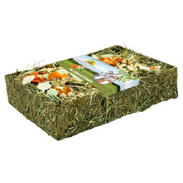 Produktbild von JR Farm Heu-Schale mit Gemüse für Kaninchen 100 g 4 Stück