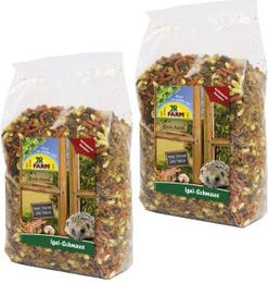 JR Farm Igel-Schmaus Igel Futter mit Haferflocken und Mehlwürmern 2x500 g - 2 x 500 g – Bild 1 von 2