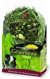 JR Farm Kleintierfutter Grainless Herbs für Meerschweinchen getreidefrei ohne tierisches Protein 6 x 400 g - 6 x 400 g – Bild 1 von 3