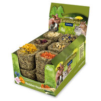 Produktbild von JR Farm Knabber-Bällchen für Nager und Kaninchen getreidefrei 75 g - 12 x 75 g