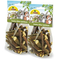 Produktbild von JR Farm Knabberholz Apfelbaum für Kaninchen 2x100g