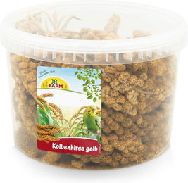 JR Farm Kolbenhirse Gelb Vogelfutter ohne tierisches Protein 500 g Eimer – Bild 1 von 4