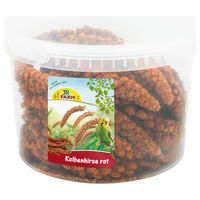 Produktbild von JR Farm Kolbenhirse rot für Vögel 500 g Eimer