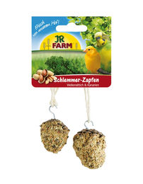 JR Farm Kolbenhirse Schlemmer-Zapfen für Wellensittiche und Kanarienvögel 120g - 120 g – Bild 1 von 12