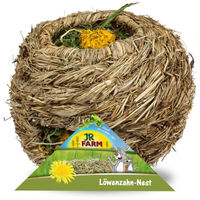 Produktbild von JR Farm Löwenzahn-Nest Kleintiersnack mit getrockneten Kräutern 130 g - 3 x 130 g