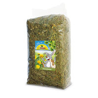Produktbild von JR Farm Löwenzahnwiese Heu für Nager und Kaninchen 1,5 kg - 5 x 1,5 kg