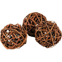 Produktbild von JR Farm Mini Weiden-Spielball Knabberspielzeug für Kaninchen 3 Stück 20g - 3 x 20 g