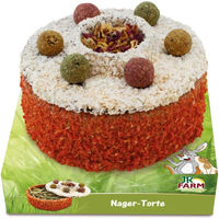 Produktbild von JR Farm Nager-Torte Kleintiersnack für Kaninchen 200 g - 200 g