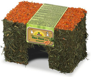 Produktbild von JR Farm Nagersnack Heu-Haus für Nagetiere 75 g