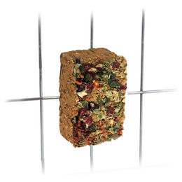 Produktbild von JR Farm Naturlehm Mineral-Pickstein für Ziervögel 7 x 75 g - 100 g