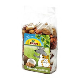 JR Farm Nuss-Spezialitäten Kleintiersnack für Großsittiche und Papageien ohne tierisches Protein 200 g - 200 g – Bild 1 von 3