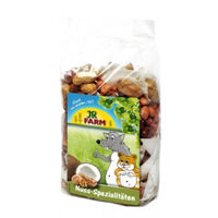 Produktbild von JR Farm Nuss-Spezialitäten Kleintiersnack für Großsittiche und Papageien ohne tierisches Protein 200 g - 200 g