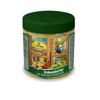 Produktbild von JR Farm Peanut Pot Erdnussbutter mit Vitaminen als Wildvogel Ergänzungsfutter 400g - 400 g