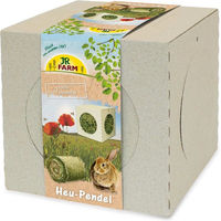 Produktbild von JR Farm PlasticFree Heu-Pendel Knabberspielzeug mit getrockneten Kräutern 230g - 230 g