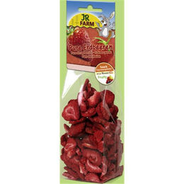 JR Farm Pure Erdbeeren Kleintiersnack für Meerschweinchen 20 g - 7 x 20 g – Bild 1 von 4