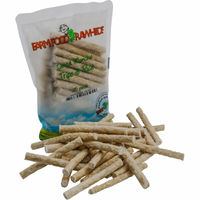 Produktbild von JR Farm Rawhide Dental Munchie Zahnpflege-Snack für Hunde mit Pansen und Reis 35 Stück - 35 x 10 Stk.
