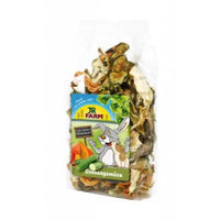 Produktbild von JR Farm Sonnengemüse Kleintiersnack für Kaninchen 80 g - 80 g