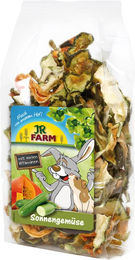 Produktbild von JR Farm Sonnengemüse Vegan Snack für Kaninchen und Hunde ohne tierisches Protein 2 x 200 g - 2 x 200 g