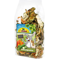 Produktbild von JR Farm Sonnengemüse Vegan Snack für Kaninchen und Hunde ohne tierisches Protein 2 x 200 g - 2 x 200 g