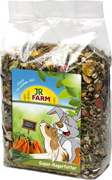 Produktbild von JR Farm Super-Nagerfutter Vegan für Kaninchen und Meerschweinchen 3 x 4 kg - 3 x 4 kg