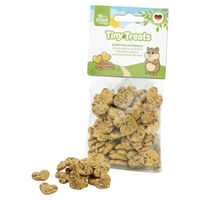 Produktbild von JR Farm Tiny Treats Protein-Hearts Mehlwurm für Ratten, Hamster und Mäuse 100 g