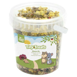 Produktbild von JR Farm Tiny Treats Silkworm-Mix mit getrockneten Kräutern für Ratten, Hamster und Mäuse 100 g