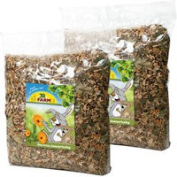 Produktbild von JR Farm Überstreu Sommerfeeling mit Heu und getrockneten Kräutern für Nager 2x10 l