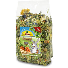 JR Farm Zwergkaninchen-Schmaus Getreidefreies Vegan Hauptfutter für Kaninchen 1,2 kg - 6 x 1,2 kg – Bild 1 von 7