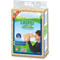 Produktbild von JRS Cat's Best Chipsi Classic Plus Kleintierstreu aus Holzspänen 60 Liter 3,2 kg - 3 x 3,2 kg
