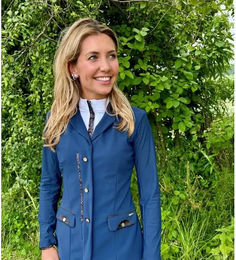 Produktbild von Ju & Pa Reitjacke für Damen in Blau Größe 38