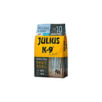 Produktbild von Julius-K9 Arbeitshund Adult Trockenfutter Wildschwein und Fisch Getreidefrei und Glutenfrei 10 kg - 10 kg
