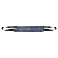 Produktbild von Julius-K9 Dummy Beisswurst aus Leder mit zwei Handschlaufen Blau 30 cm