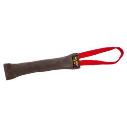 Produktbild von Julius-K9 Dummy Wurfspielzeug aus Leder Braun 20 cm x 3 cm