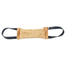 Produktbild von Julius-K9 Dummy Wurfspielzeug aus Leder in Beige 25 x 5,5 cm