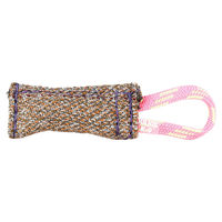 Produktbild von Julius-K9 Dummy Wurfspielzeug aus Nylon mit Außenlasche Bunt 10 x 2 cm