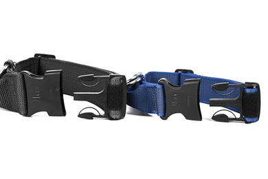 Julius-K9 Erziehungshalsband für Hunde Schwarz Grau mit Haltegriff und Sicherheitsverschluss 38-53 cm – Bild 1 von 5