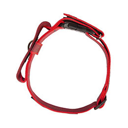 Julius-K9 Erziehungshalsband mit Haltegriff und Sicherheitsverschluss Rot-Grau 47-67 cm – Bild 1 von 8