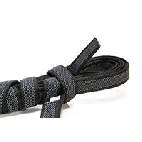Produktbild von Julius-K9 Führleine gummiert waterproof Schwarz-Grau 3 m - 3 m